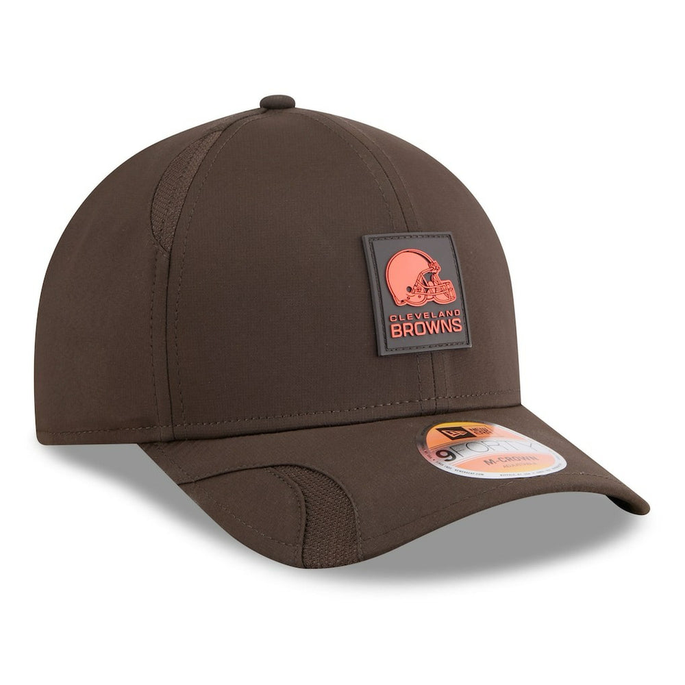 Cleveland Browns New Era Youth 2025 Sideline 9FORTY Adjustable Hat Brown | NFL