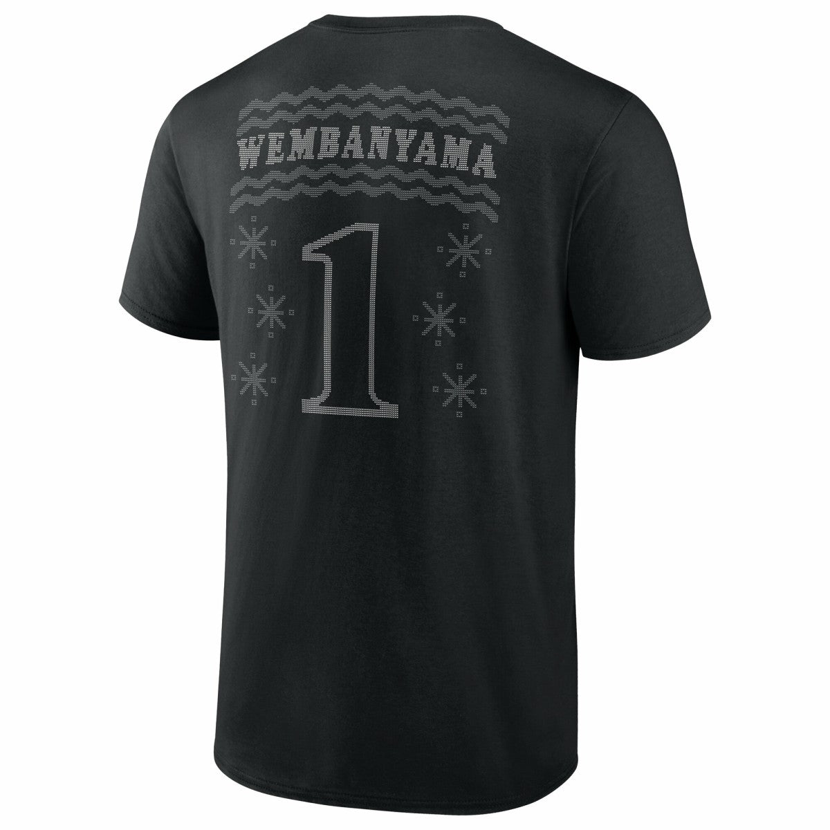 Victor Wembanyama San Antonio Spurs Ugly Sweater Name & Number T-Shirt Black - NBA