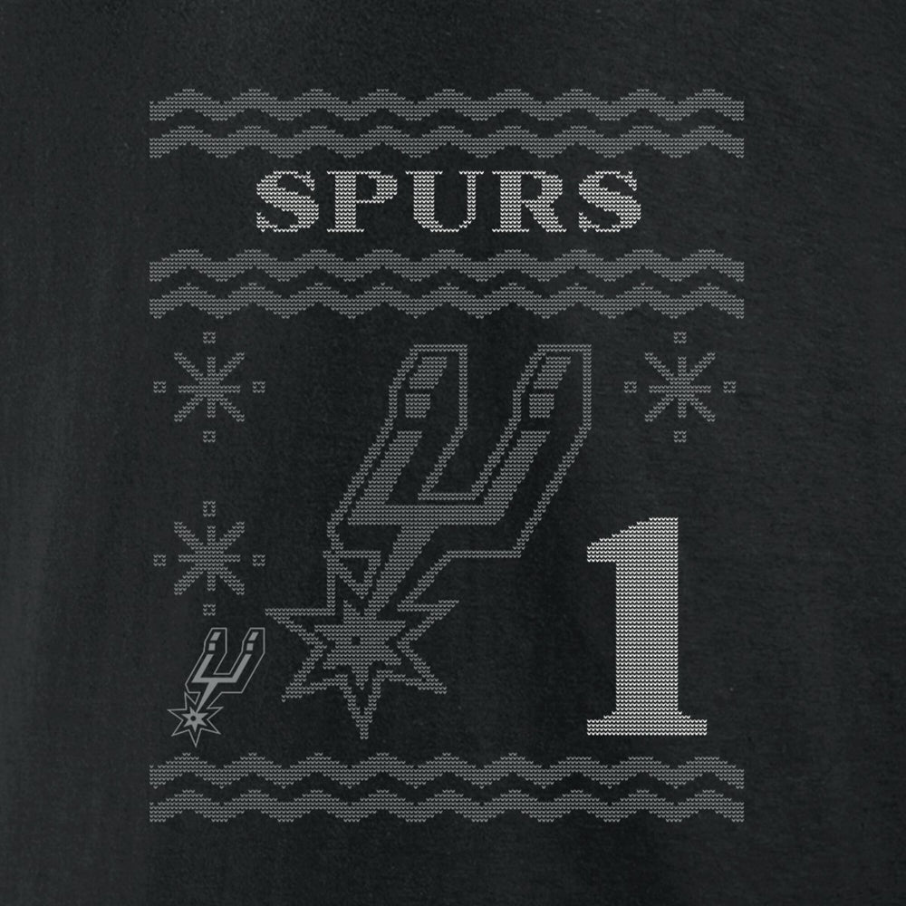 Victor Wembanyama San Antonio Spurs Ugly Sweater Name & Number T-Shirt Black - NBA