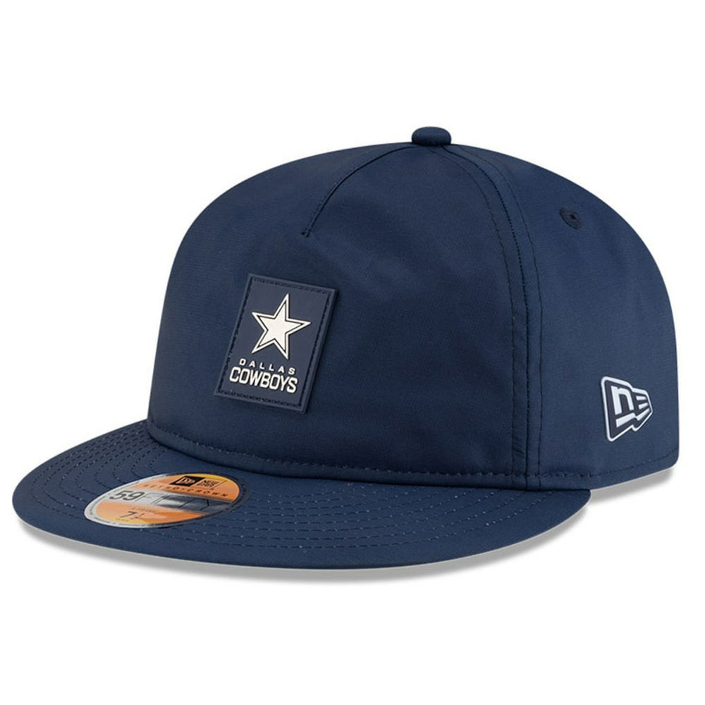 Dallas Cowboys New Era 2025 Sideline Retro Crown 59FIFTY Fitted Hat Navy | NFL
