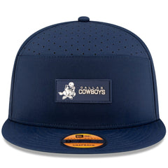Dallas Cowboys New Era 2025 Sideline Throwback Split Panel 9FIFTY Snapback Hat Navy | NFL