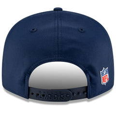 Dallas Cowboys New Era 2025 Sideline Split Panel 9FIFTY Snapback Hat Navy | NFL