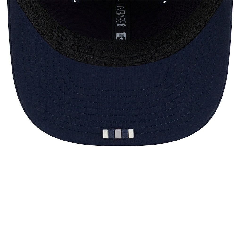 Dallas Cowboys New Era 2025 Sideline Throwback 9SEVENTY Trucker Adjustable Hat Navy | NFL