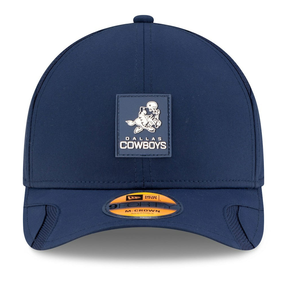 Dallas Cowboys New Era 2025 Sideline Throwback M-Crown 9FORTY Adjustable Hat Navy | NFL