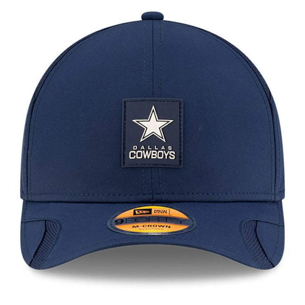 Dallas Cowboys New Era 2025 Sideline M-Crown 9FORTY Adjustable Hat Navy | NFL