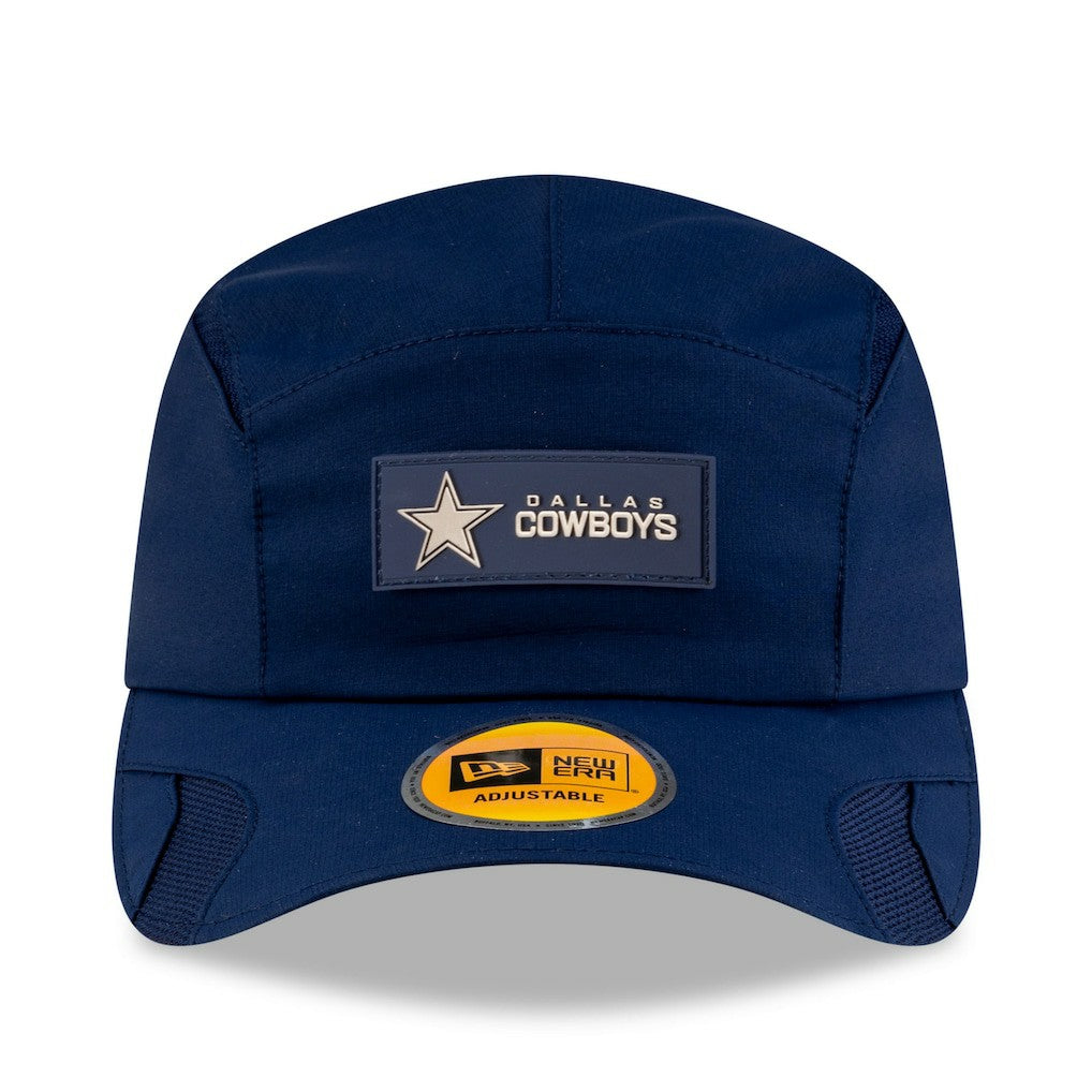 Dallas Cowboys New Era 2025 Sideline Runner Adjustable Hat Navy | NFL