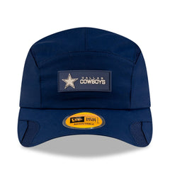 Dallas Cowboys New Era 2025 Sideline Runner Adjustable Hat Navy | NFL