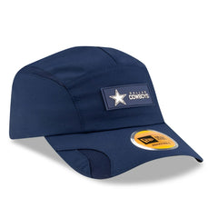 Dallas Cowboys New Era 2025 Sideline Runner Adjustable Hat Navy | NFL