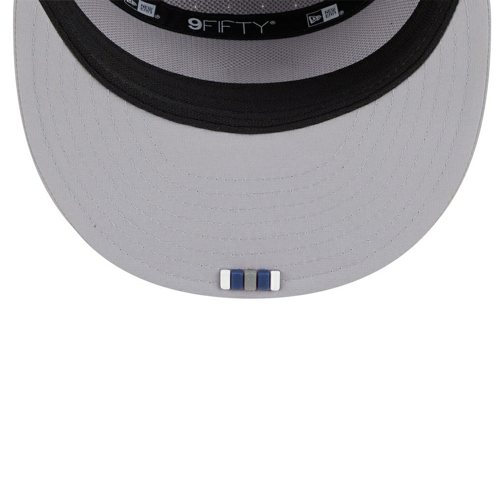 Dallas Cowboys New Era 2025 Sideline Split Panel 9FIFTY Snapback Hat Gray | NFL