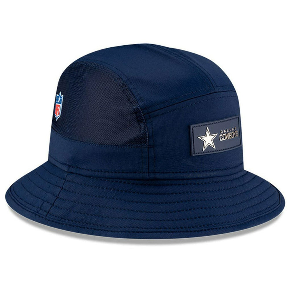 Dallas Cowboys New Era 2025 Sideline Bucket Hat Navy | NFL
