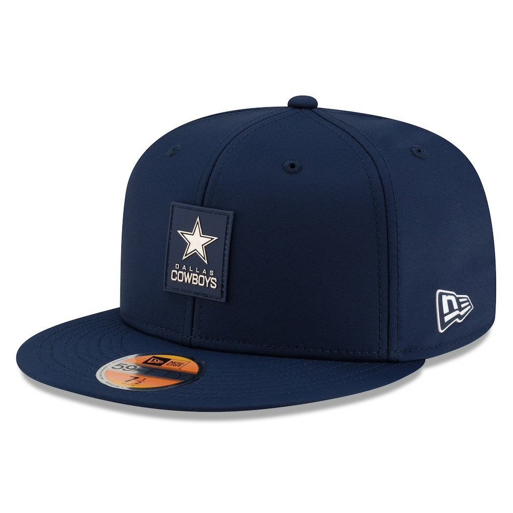 Dallas Cowboys New Era 2025 Sideline 59FIFTY Fitted Hat Navy | NFL