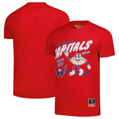 Washington Capitals Mitchell & Ness Local Food T-Shirt - Red - NHL