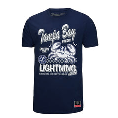 Tampa Bay Lightning Mitchell & Ness Local Food T-Shirt - Navy - NHL