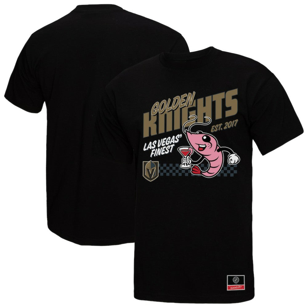 Vegas Golden Knights Mitchell & Ness Local Food T-Shirt - Black - NHL