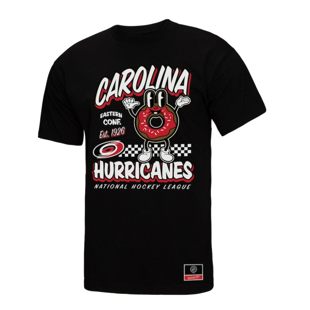 Carolina Hurricanes Mitchell & Ness Local Food T-Shirt - Black - NHL