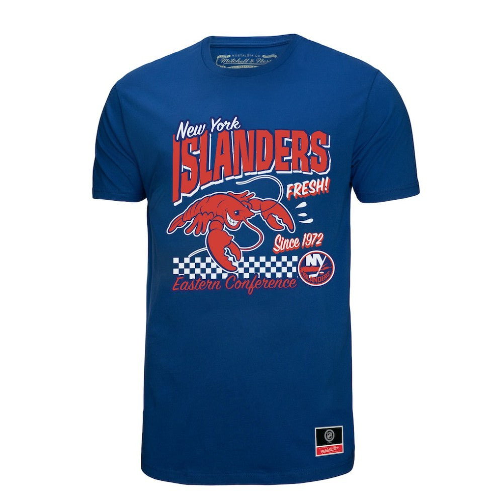 New York Islanders Mitchell & Ness Local Food T-Shirt - Royal - NHL