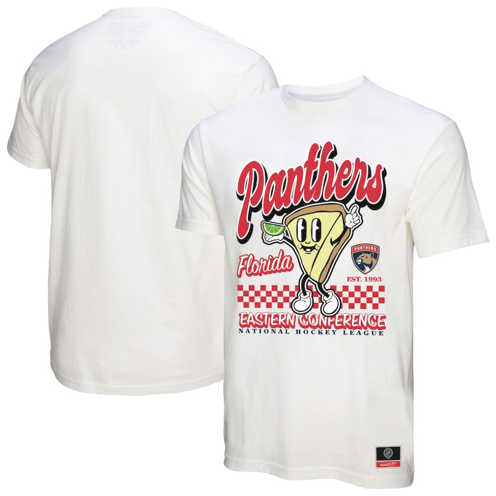 Florida Panthers Mitchell & Ness Local Food T-Shirt - White - NHL