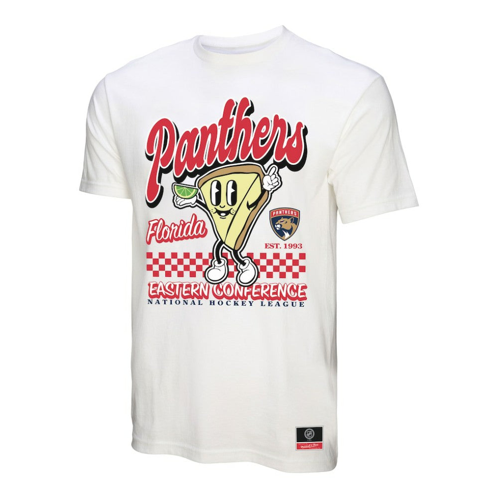 Florida Panthers Mitchell & Ness Local Food T-Shirt - White - NHL