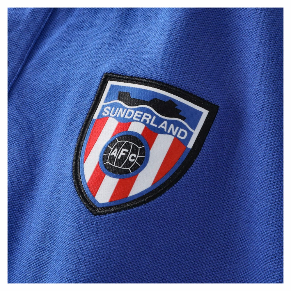 Sunderland Hummel Away Polo Shirt Blue - FIFA World CUP