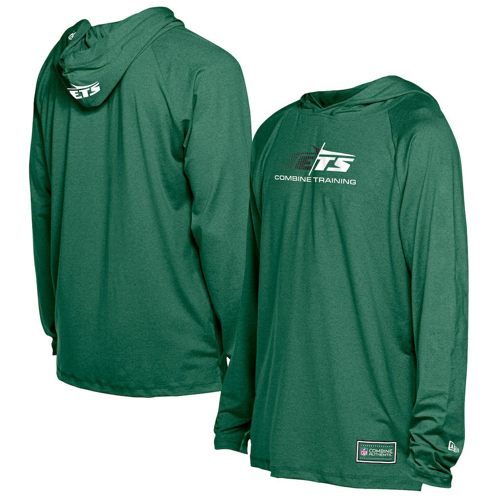 New York Jets New Era Functional Fandom Hoodie Green | NFL