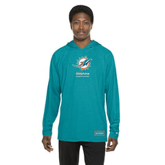Miami Dolphins New Era Functional Fandom Hoodie Aqua | NFL