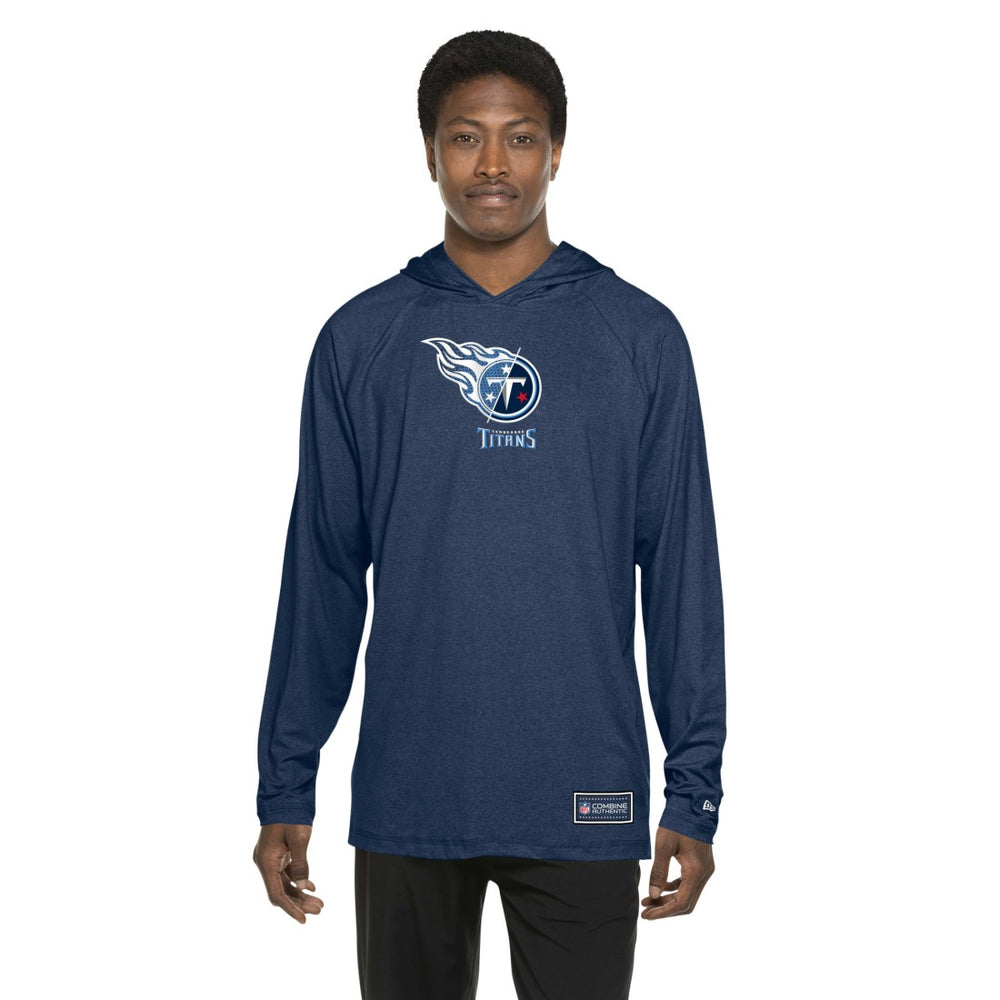 Tennessee Titans New Era Functional Fandom Hoodie Navy | NFL