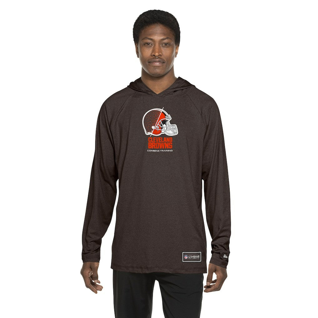 Cleveland Browns New Era Functional Fandom Hoodie Brown | NFL