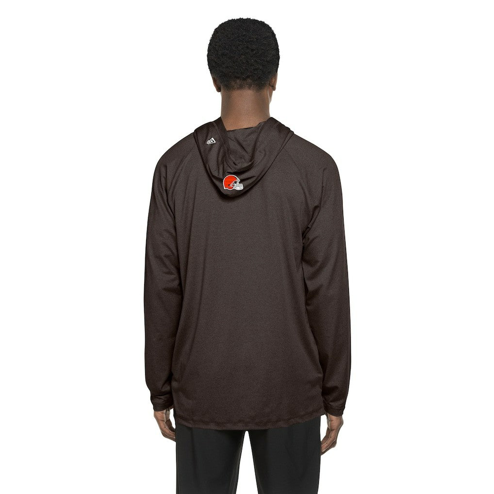 Cleveland Browns New Era Functional Fandom Hoodie Brown | NFL