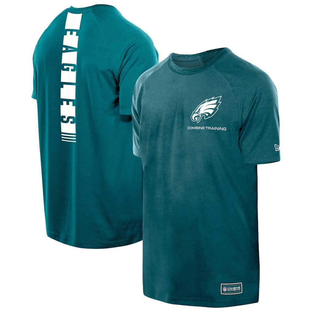 Philadelphia Eagles New Era Functional Fandom Reflective T-Shirt Midnight Green | NFL