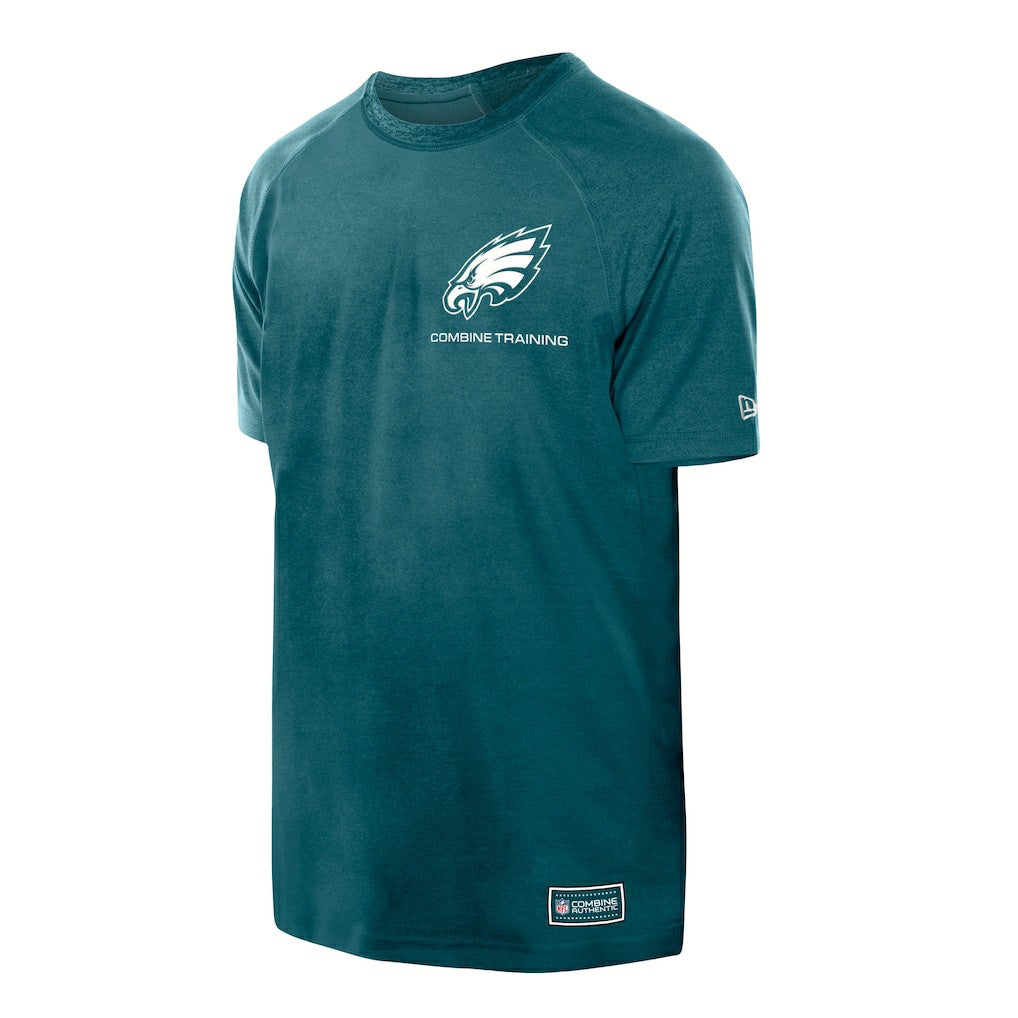 Philadelphia Eagles New Era Functional Fandom Reflective T-Shirt Midnight Green | NFL
