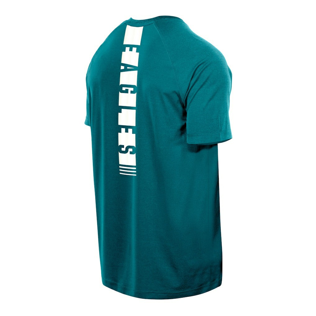 Philadelphia Eagles New Era Functional Fandom Reflective T-Shirt Midnight Green | NFL