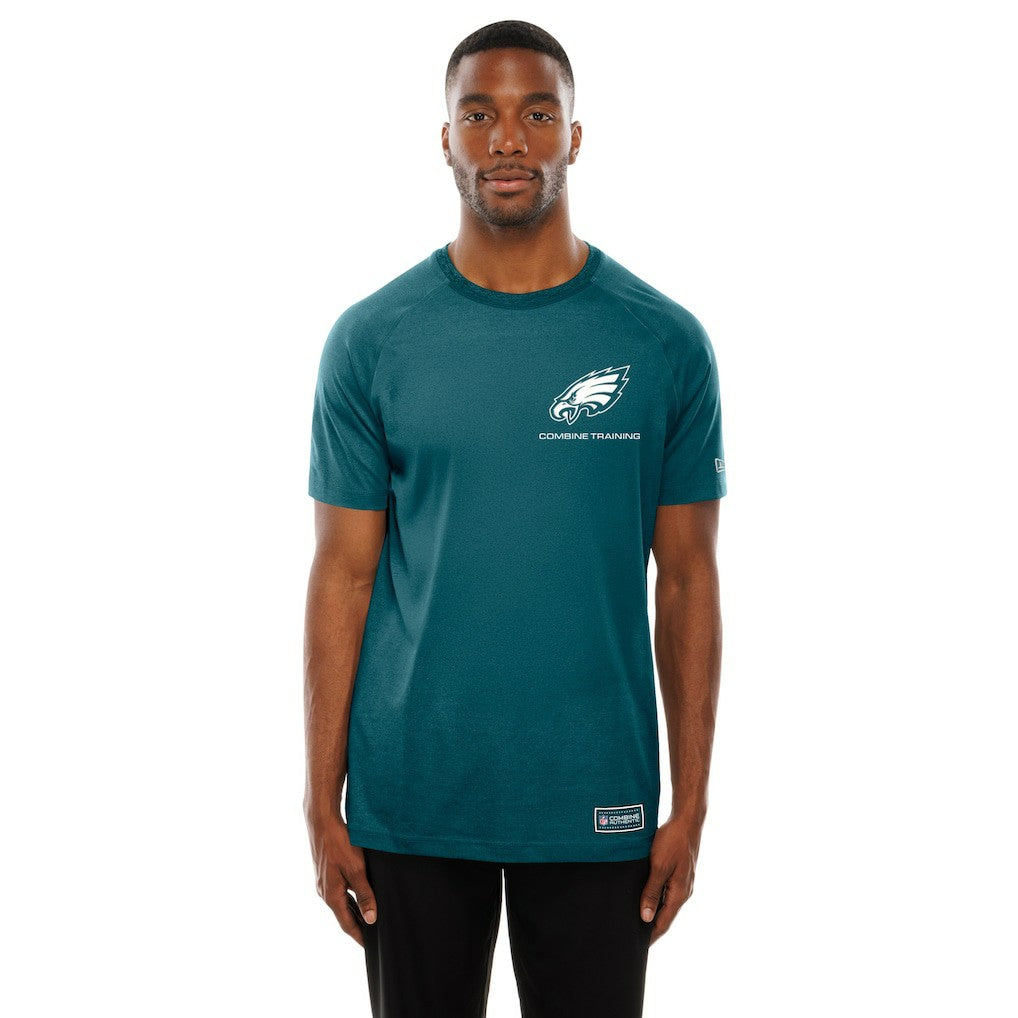 Philadelphia Eagles New Era Functional Fandom Reflective T-Shirt Midnight Green | NFL