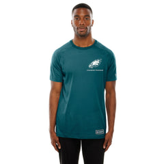 Philadelphia Eagles New Era Functional Fandom Reflective T-Shirt Midnight Green | NFL