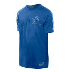 Detroit Lions New Era Functional Fandom Reflective T-Shirt Blue | NFL