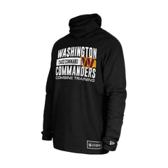 Washington Commanders New Era Functional Fandom Balaclava Helmet Stripe Tri-Blend Hoodie Black | NFL