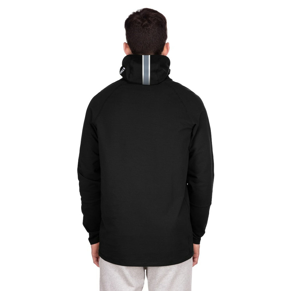 Las Vegas Raiders New Era Functional Fandom Balaclava Helmet Stripe Tri-Blend Hoodie Black | NFL