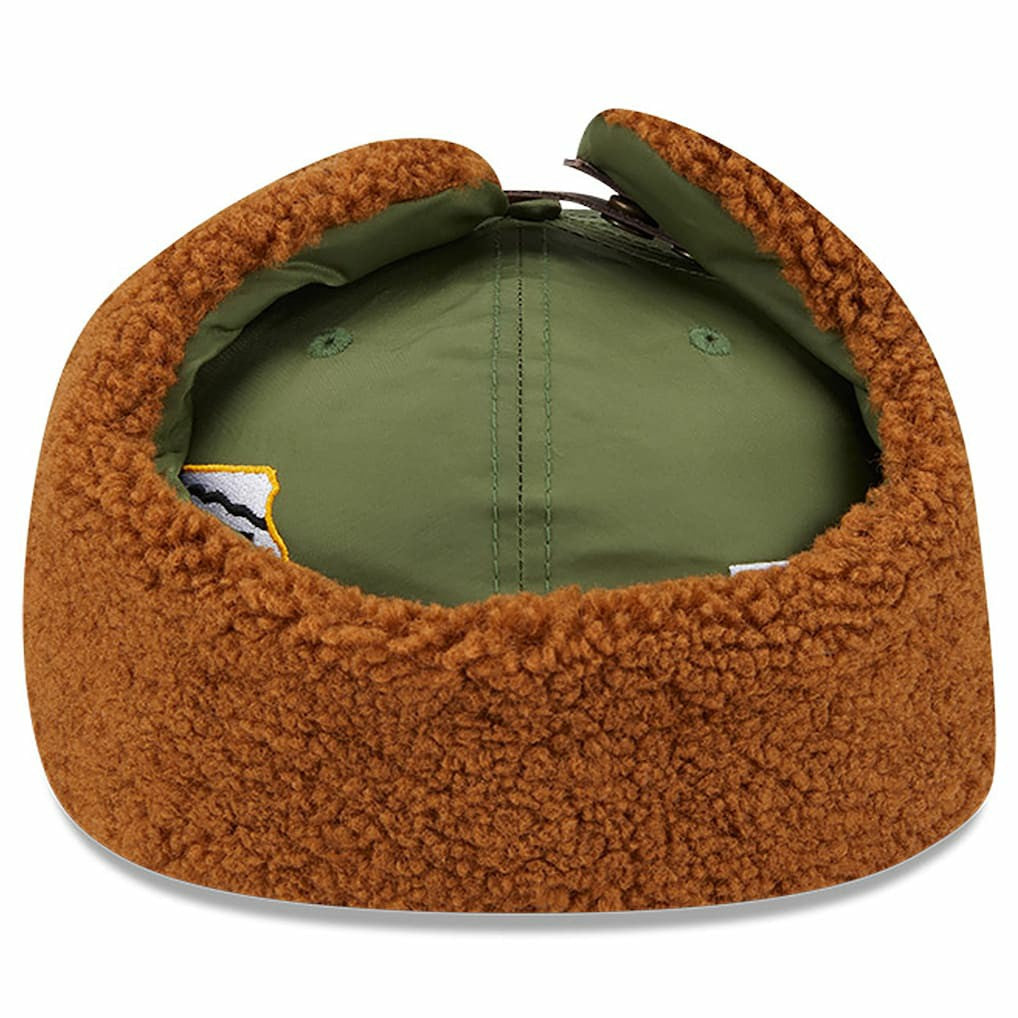 Kansas City Chiefs New Era x Alpha Industries Dog Ears 59FIFTY Fitted Hat Olive | NFL