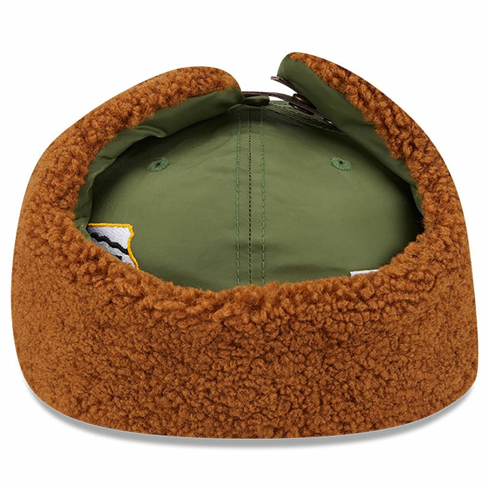 Kansas City Chiefs New Era x Alpha Industries Dog Ears 59FIFTY Fitted Hat Olive | NFL