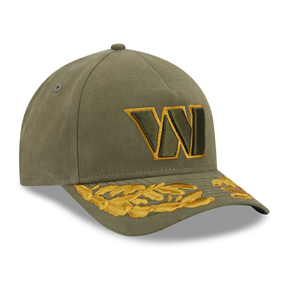 Washington Commanders New Era x Alpha Industries A-Frame 9FORTY Adjustable Hat Olive | NFL