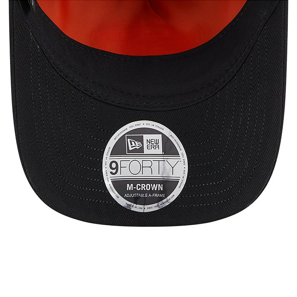 San Francisco 49ers New Era x Alpha Industries A-Frame 9FORTY Adjustable Hat Black | NFL