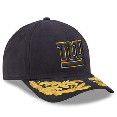 New York Giants New Era x Alpha Industries A-Frame 9FORTY Adjustable Hat Black | NFL