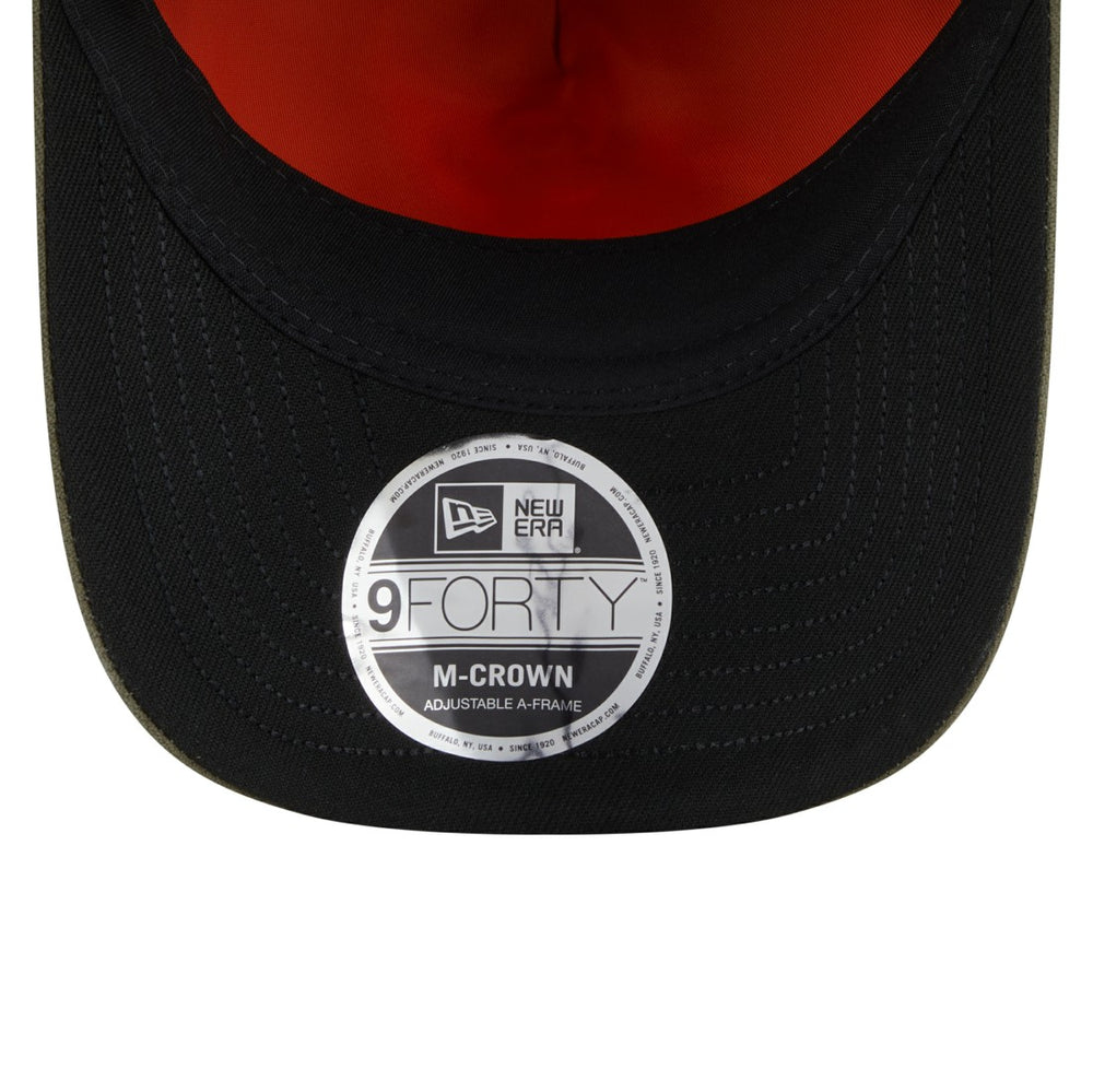 Tampa Bay Buccaneers New Era x Alpha Industries A-Frame 9FORTY Adjustable Hat Olive | NFL