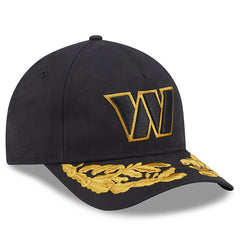 Washington Commanders New Era x Alpha Industries A-Frame 9FORTY Adjustable Hat Black | NFL