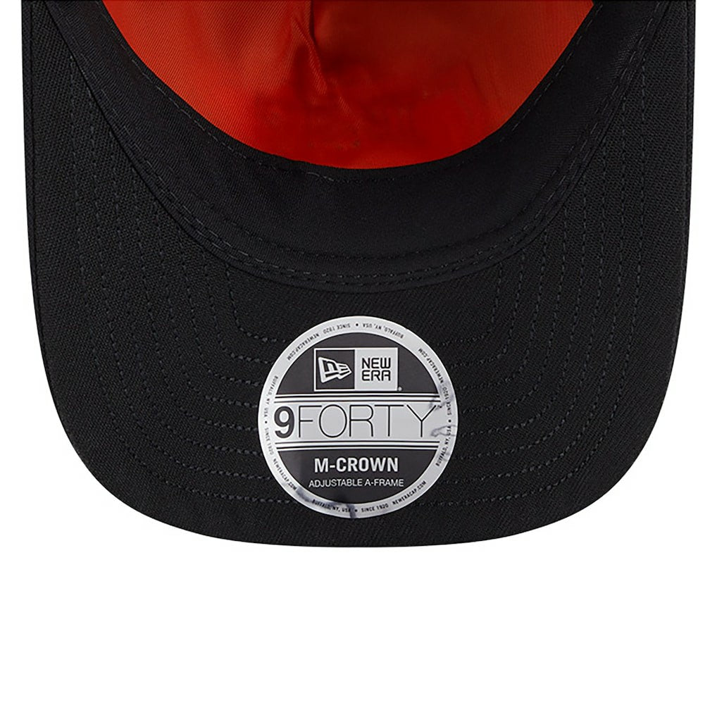 Kansas City Chiefs New Era x Alpha Industries A-Frame 9FORTY Adjustable Hat Black | NFL