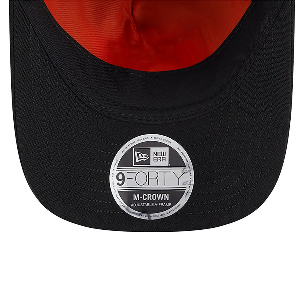 Kansas City Chiefs New Era x Alpha Industries A-Frame 9FORTY Adjustable Hat Black | NFL
