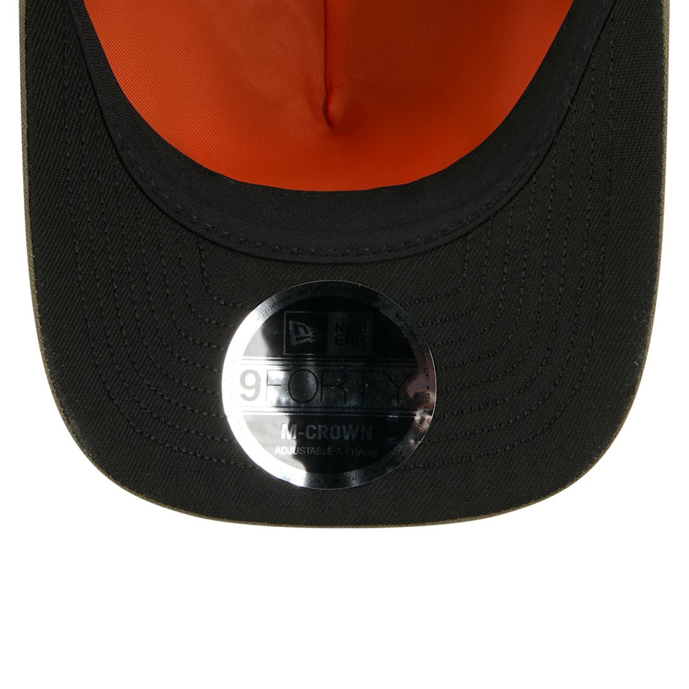 Green Bay Packers New Era x Alpha Industries A-Frame 9FORTY Adjustable Hat Olive | NFL