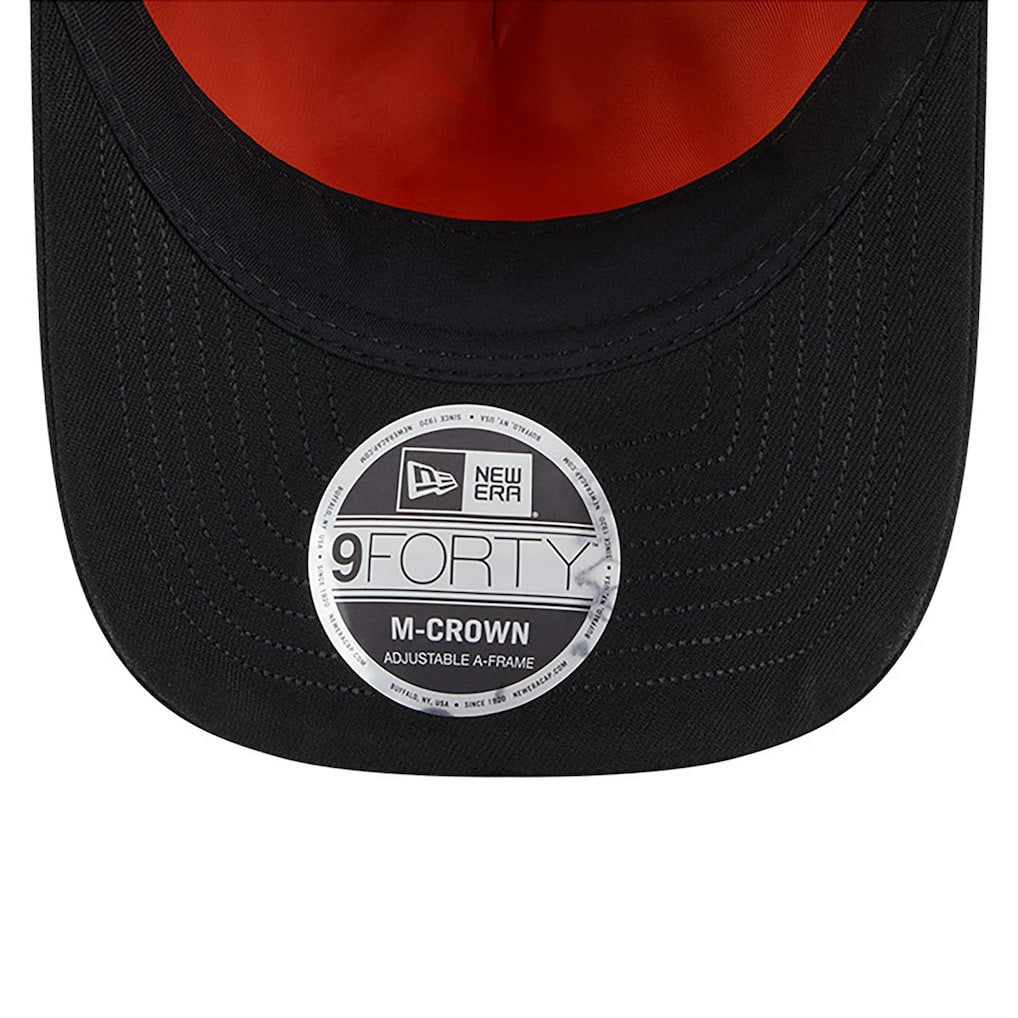 Buffalo Bills New Era x Alpha Industries A-Frame 9FORTY Adjustable Hat Black | NFL