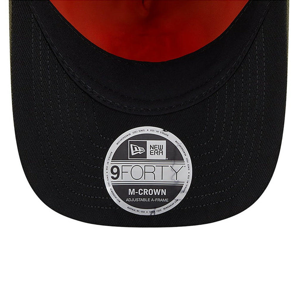Kansas City Chiefs New Era x Alpha Industries A-Frame 9FORTY Adjustable Hat Olive | NFL
