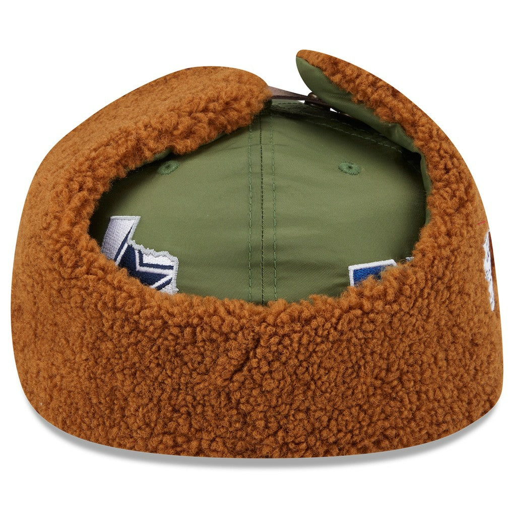 Dallas Cowboys New Era x Alpha Industries Dog Ears 59FIFTY Fitted Hat Olive | NFL