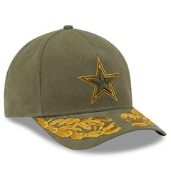 Dallas Cowboys New Era x Alpha Industries A-Frame 9FORTY Adjustable Hat Olive | NFL